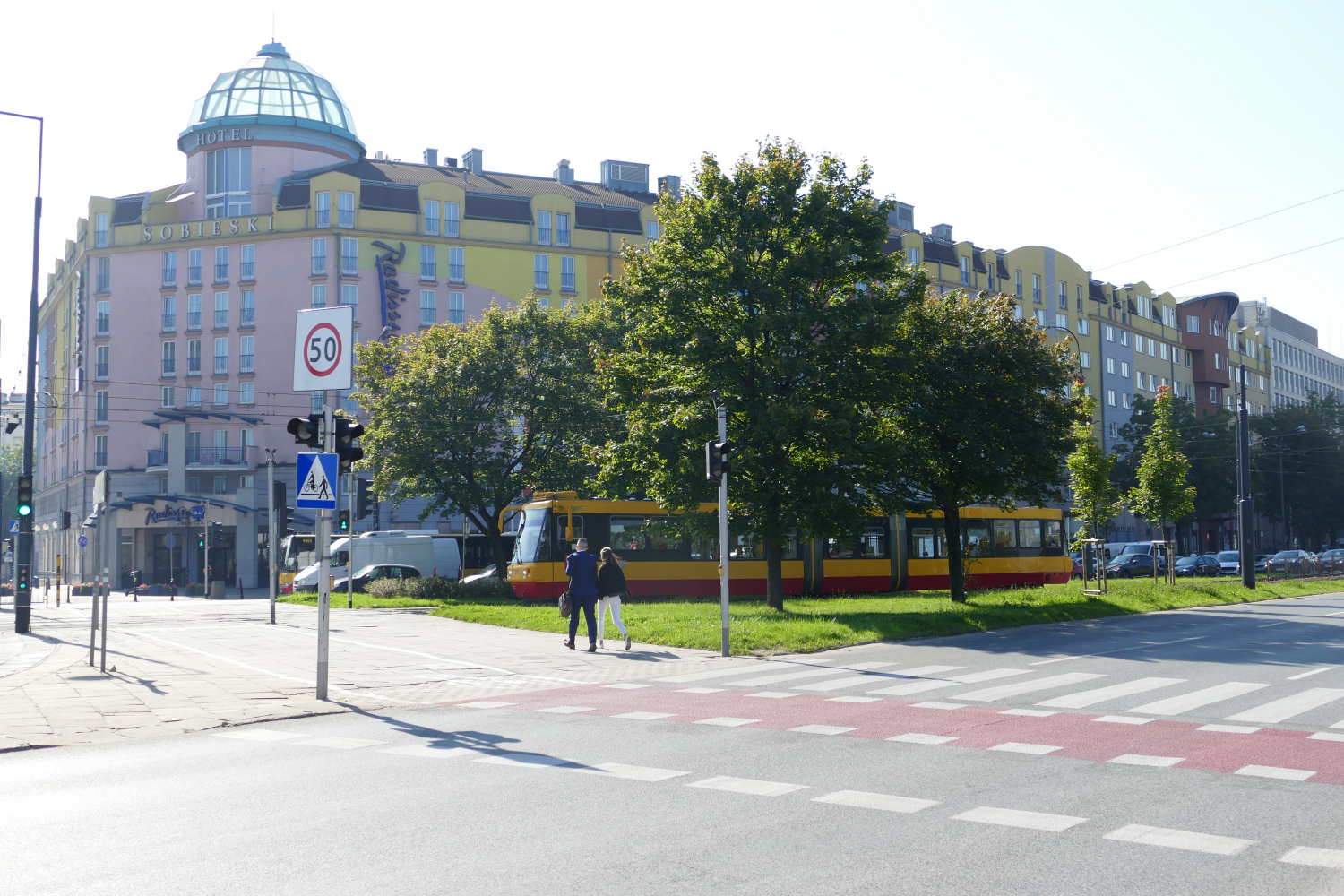 Zdjęcie architektury budynku Hotel Sobieski (obecnie Hotel Radisson Blu Sobieski)